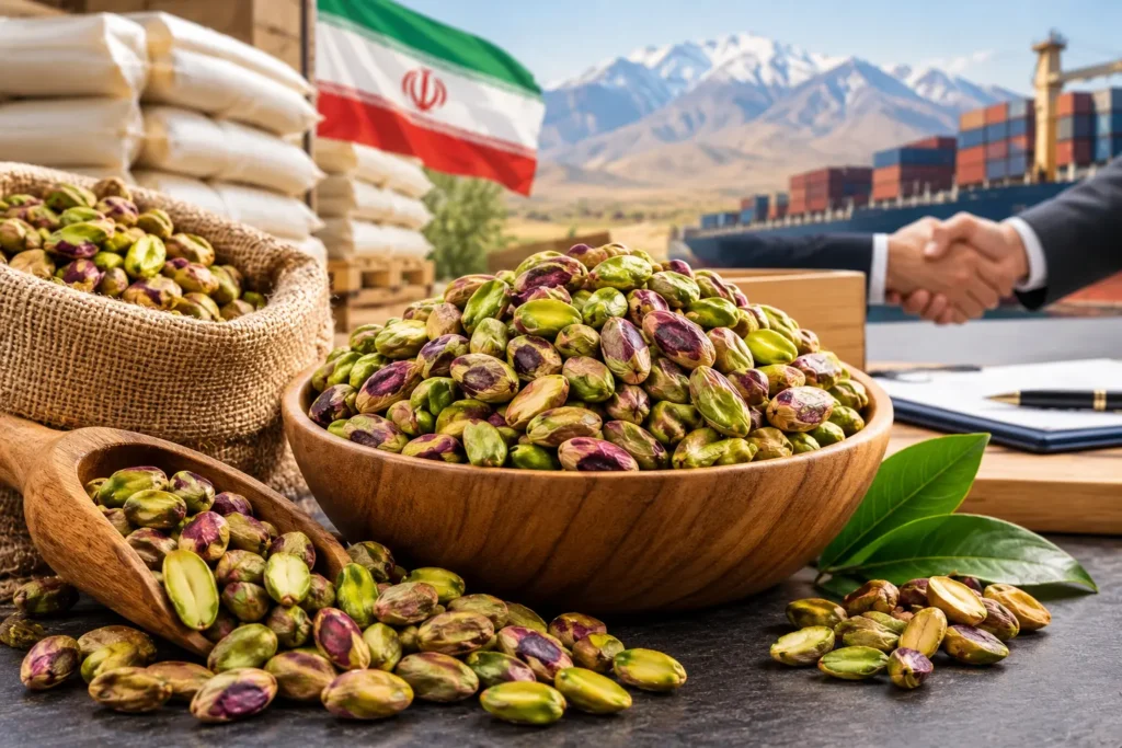 Buying pistachio kernels wholesale from Iran